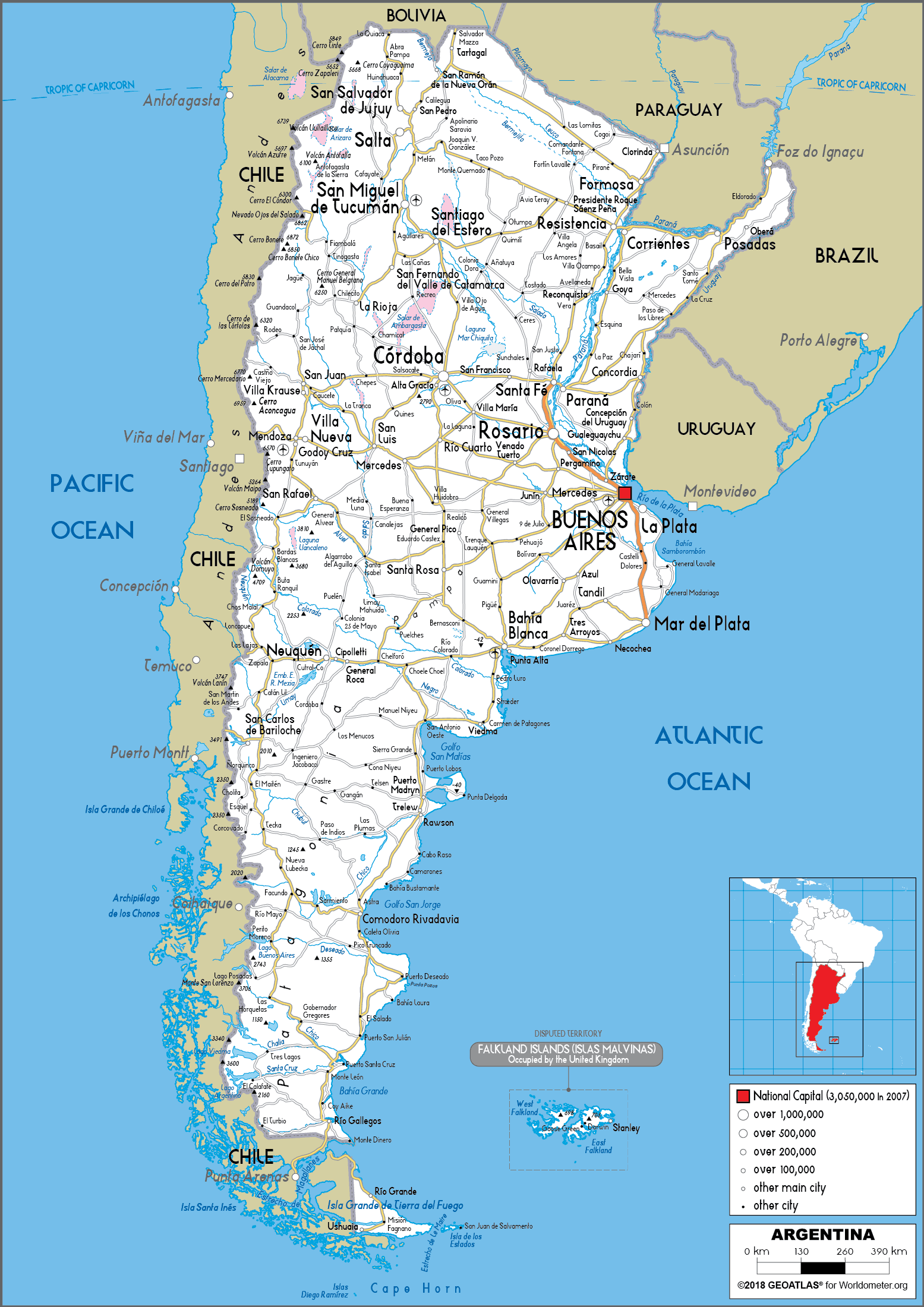 Portugal Map (Road) - Worldometer